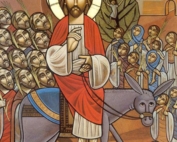 Palm Sunday Coptic Icon