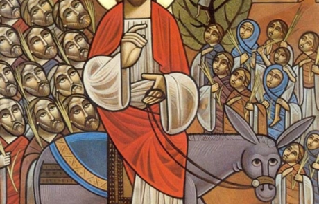 Palm Sunday Coptic Icon