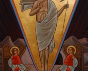 Coptic Icon Resurrection Rene